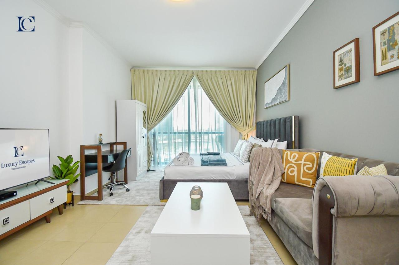 Luxury Escapes - Modern Studio Near Metro In X1 Tower Jlt Dubái Exterior foto